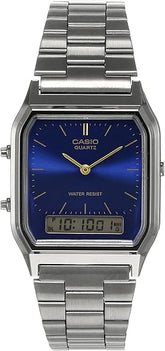 Casio Quartzo Fundo Azul AQ-230GA