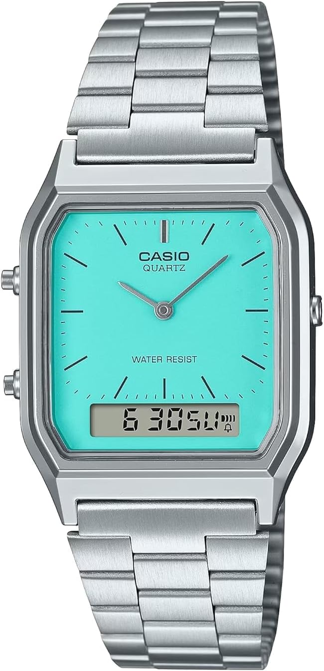 Casio Quartz Azul Turquesa AQ-230GA