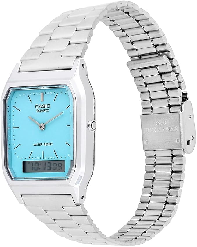 Casio Quartz Azul Turquesa AQ-230GA