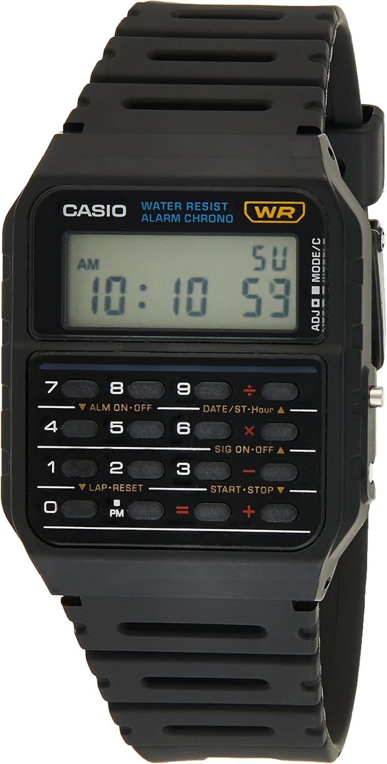 Relógio Digital Casio CA-53W-1Z - Preto